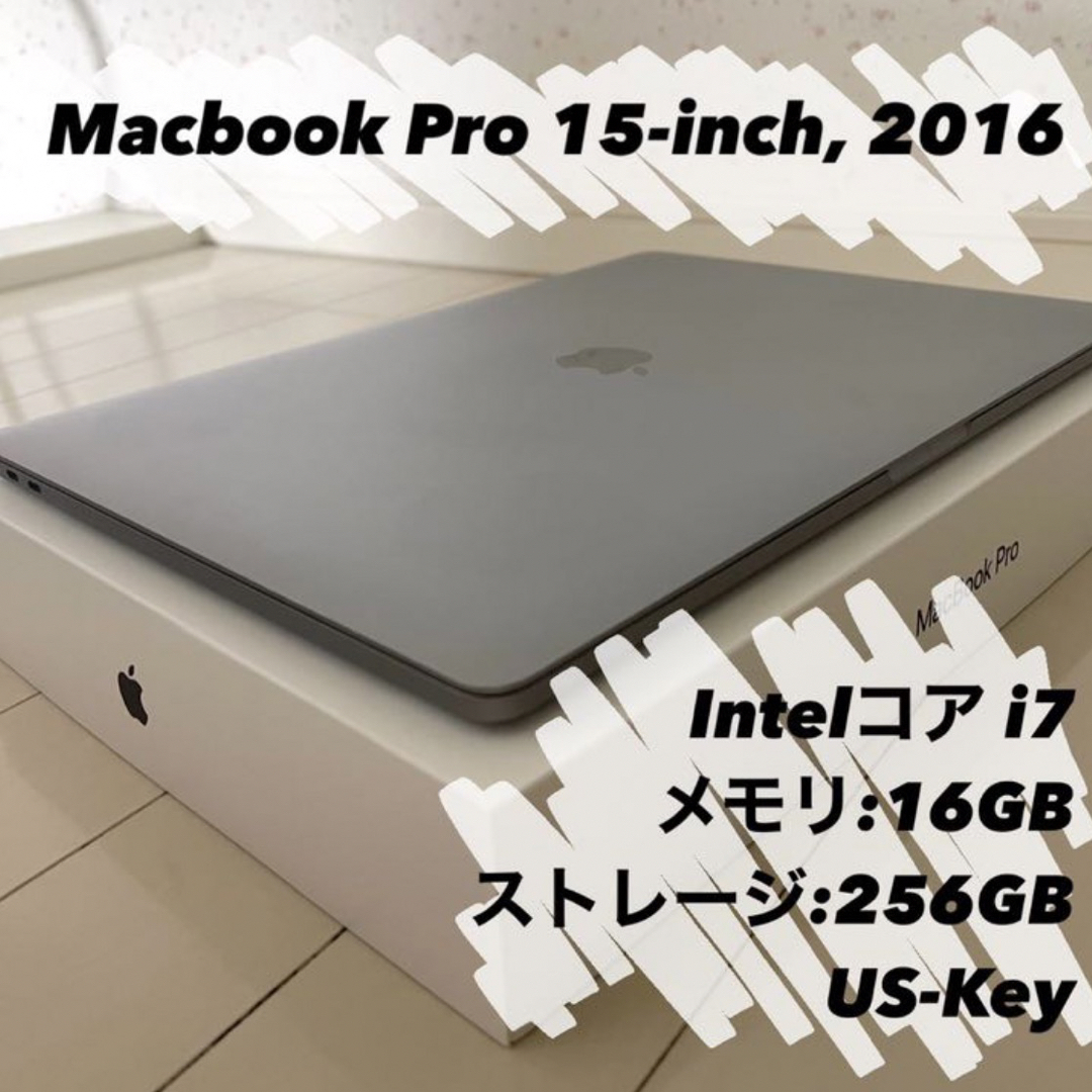 Macbook Pro 15-inch, 2016（TouchBar搭載）