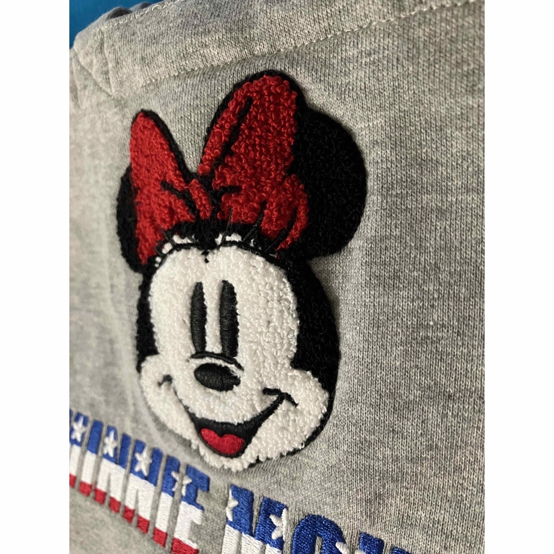 Disney(ディズニー)のディズニー　ミニー　刺繍　ミニトート　グレー レディースのバッグ(トートバッグ)の商品写真