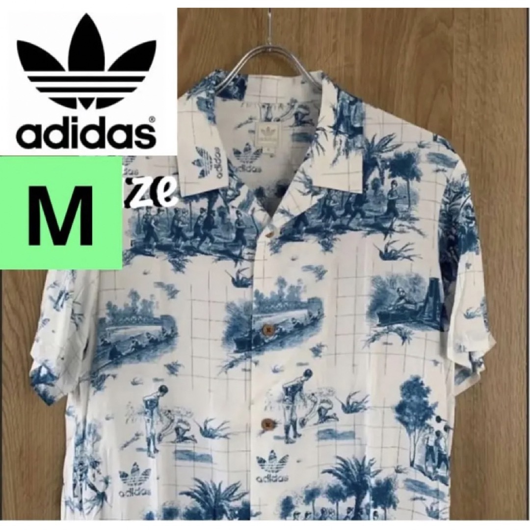 adidas originals アロハシャツ Mサイズ アディダス ジャージ | ochge.org