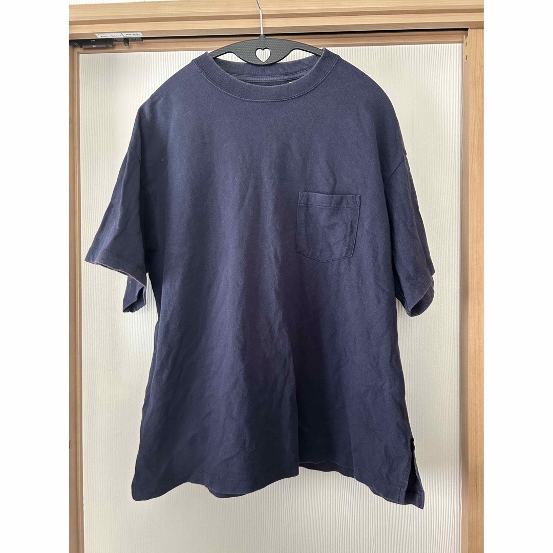 WEGO(ウィゴー)のwego ブラウニー BROWNY オーバーサイズ Tシャツ ネイビー メンズのトップス(Tシャツ/カットソー(半袖/袖なし))の商品写真