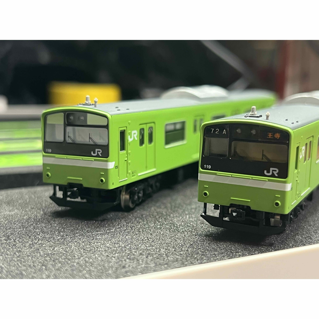 シルバーグレー サイズ 201系 ウグイス 体質改善車 おおさか東線 大和