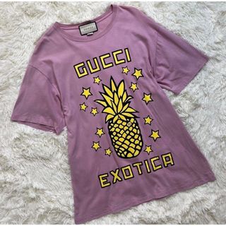 グッチ(Gucci)の超美品　GUCCI パイナップルTシャツ　大きめXL(Tシャツ/カットソー(半袖/袖なし))