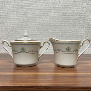 ノリタケ(Noritake)の廃盤 ノリタケ アイボリーチャイナ シュガーポット クリーマー(食器)