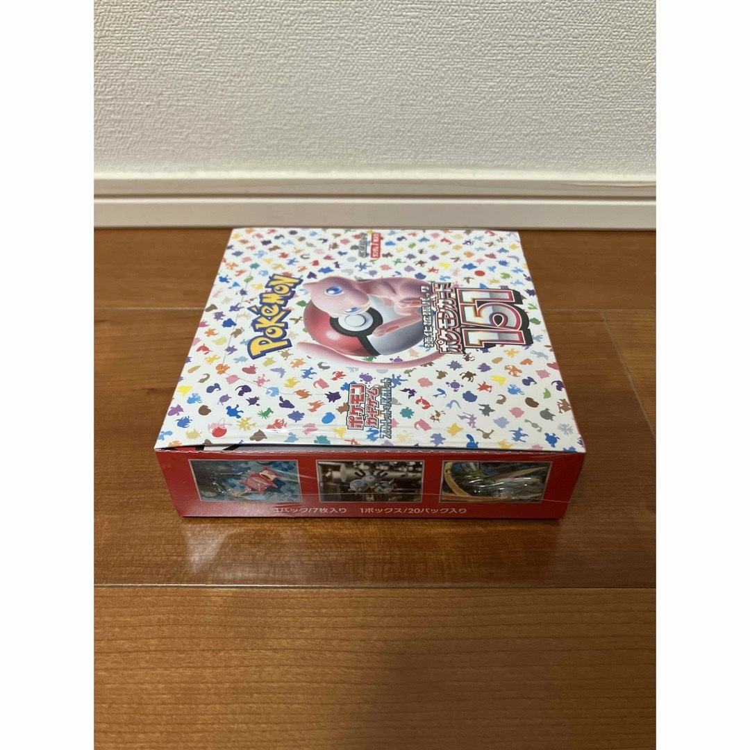 ポケモンカード 151 1BOX ボックス シュリンク付き ポケモンカード 151 1BOX ボックス シュリンク付き