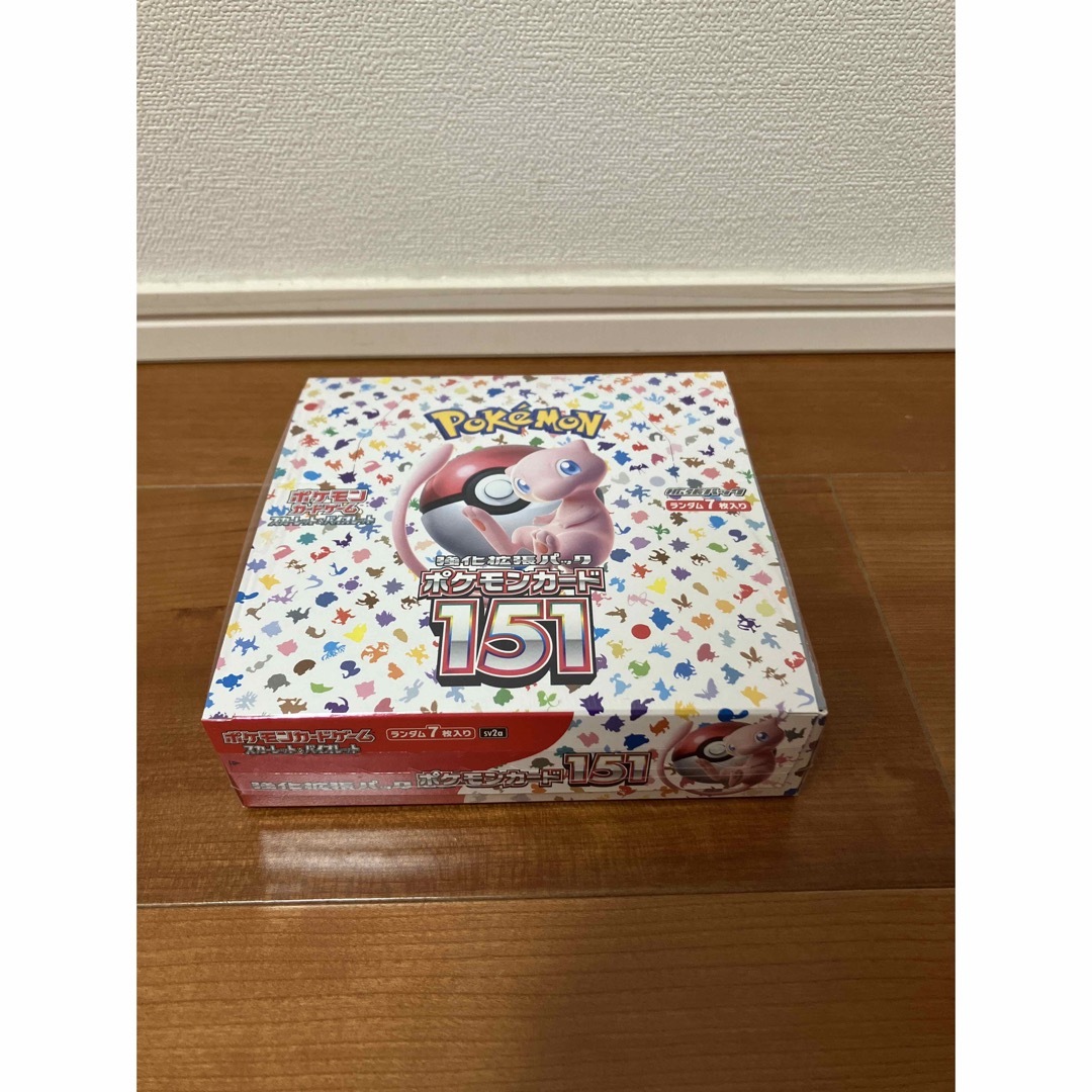 ポケモンカード 151 1BOX ボックス シュリンク付き ポケモンカード 151 1BOX ボックス シュリンク付き