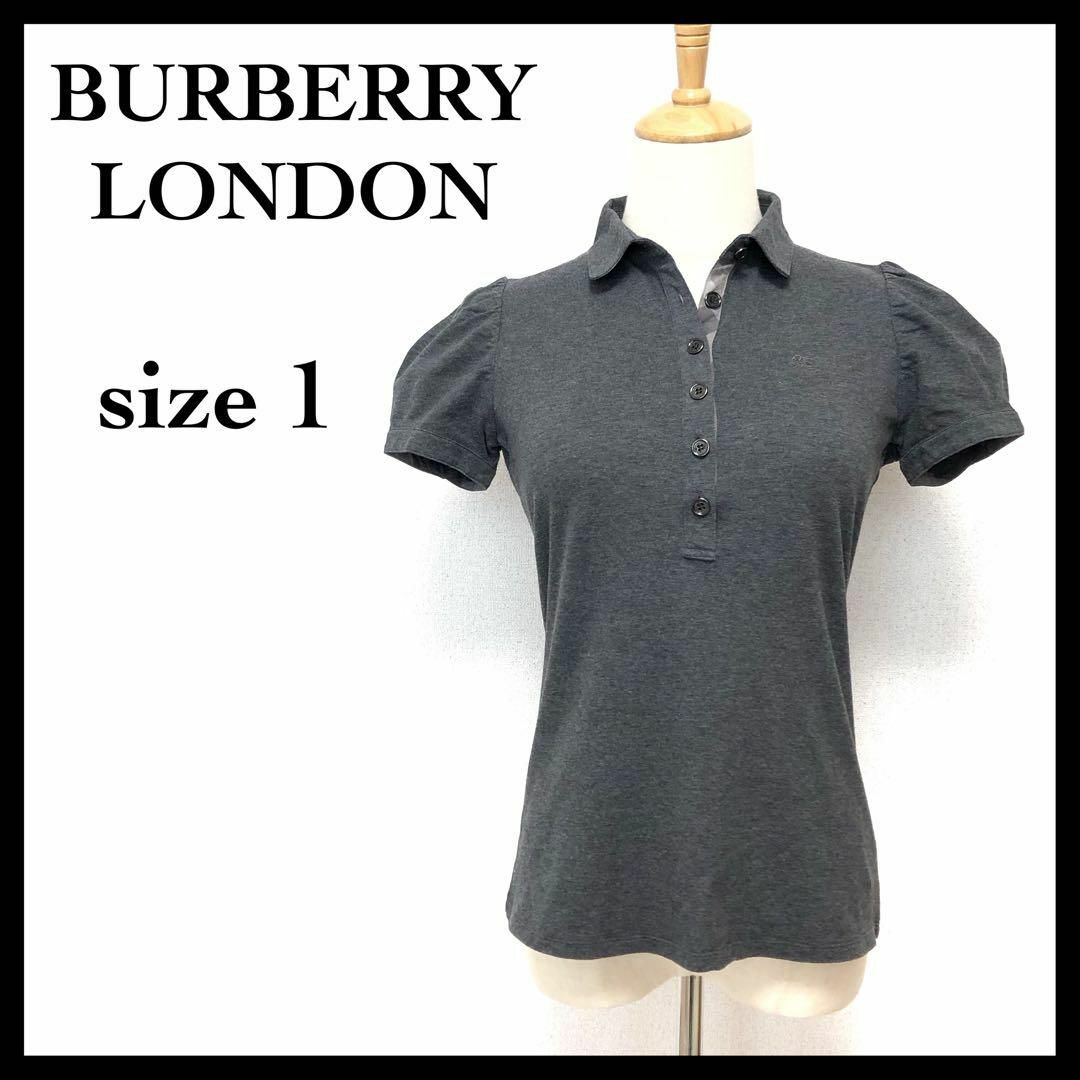 BURBERRY パフスリーブポロシャツ - ポロシャツ