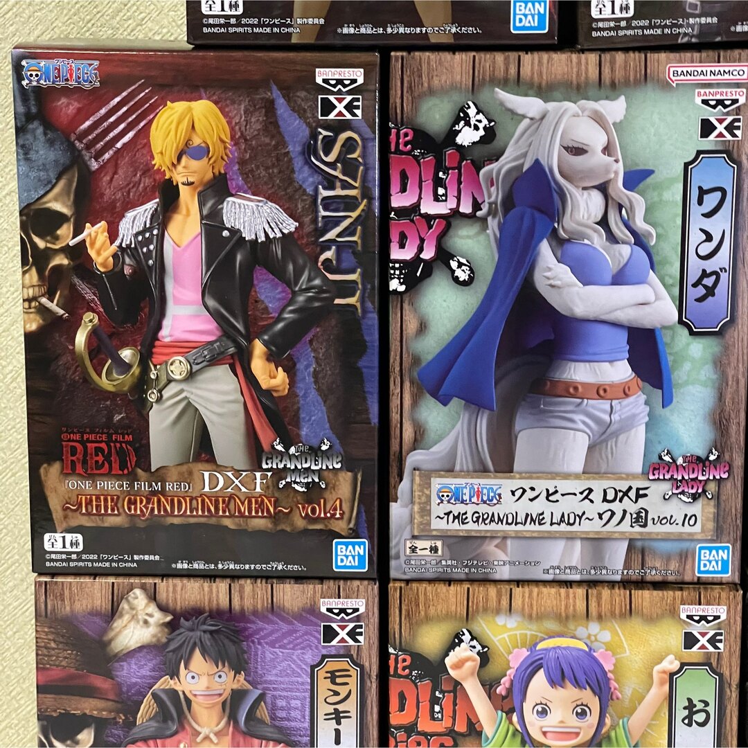 ワンピース フィギュア ONE PIECE RED まとめ売り ワノ国