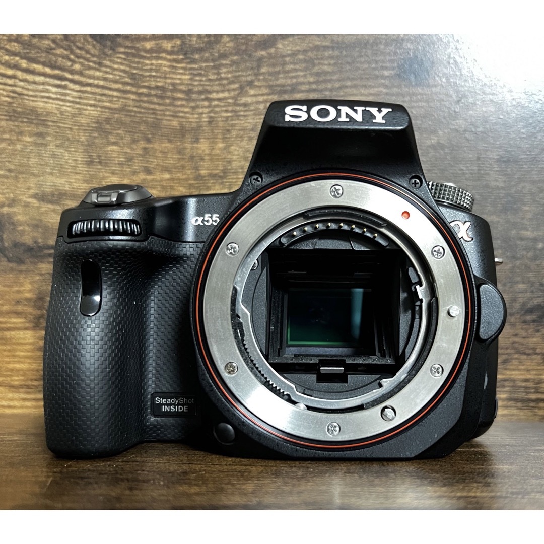 デジタル一眼レフ SONY α55 SLT-A55V レンズセット 動作品