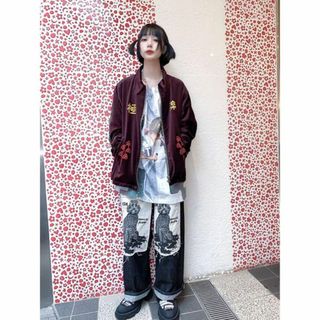 タグ付き KIDILL 極楽ベトジャン スカジャン ジャケット 44 www
