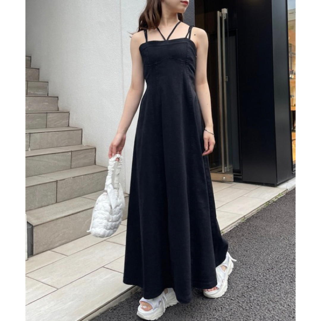 chico チコ 肩リボンウエスト開きワンショルワンピース (バック chico チコ 肩リボンウエスト開きワンショルワンピース (バック
