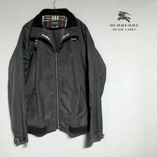 BURBERRY BLACK LABEL - BURBERRY BLACK LABEL ニット×スウェード