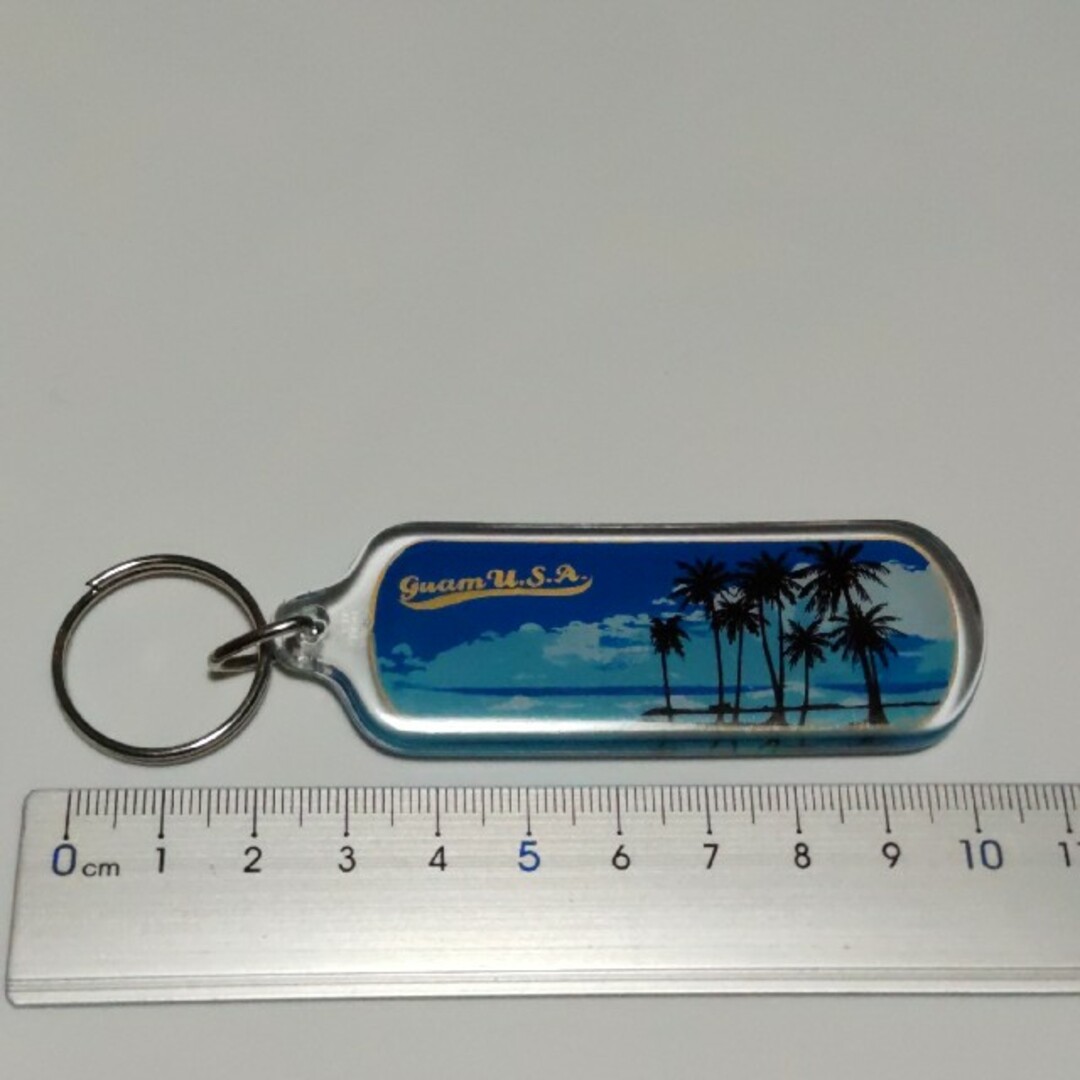 レトロ　グアム（GUAM）アクリルキーホルダー エンタメ/ホビーのコレクション(その他)の商品写真