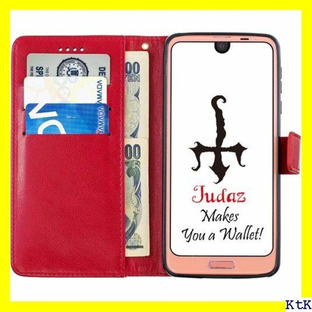 III Judaz Classic Series 手帳ケー 典雅 赤色 356 スマホ/家電/カメラのスマホアクセサリー(モバイルケース/カバー)の商品写真