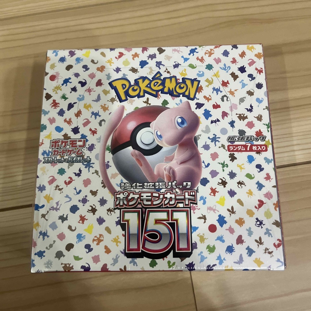 激安通販商品 ポケモンカード151ボックス シュリンク付き | www