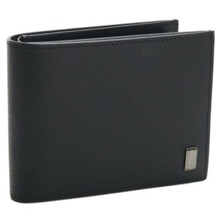 ダンヒル(Dunhill)のダンヒル 二つ折り財布 19F2F32SG 001 ブラック(折り財布)