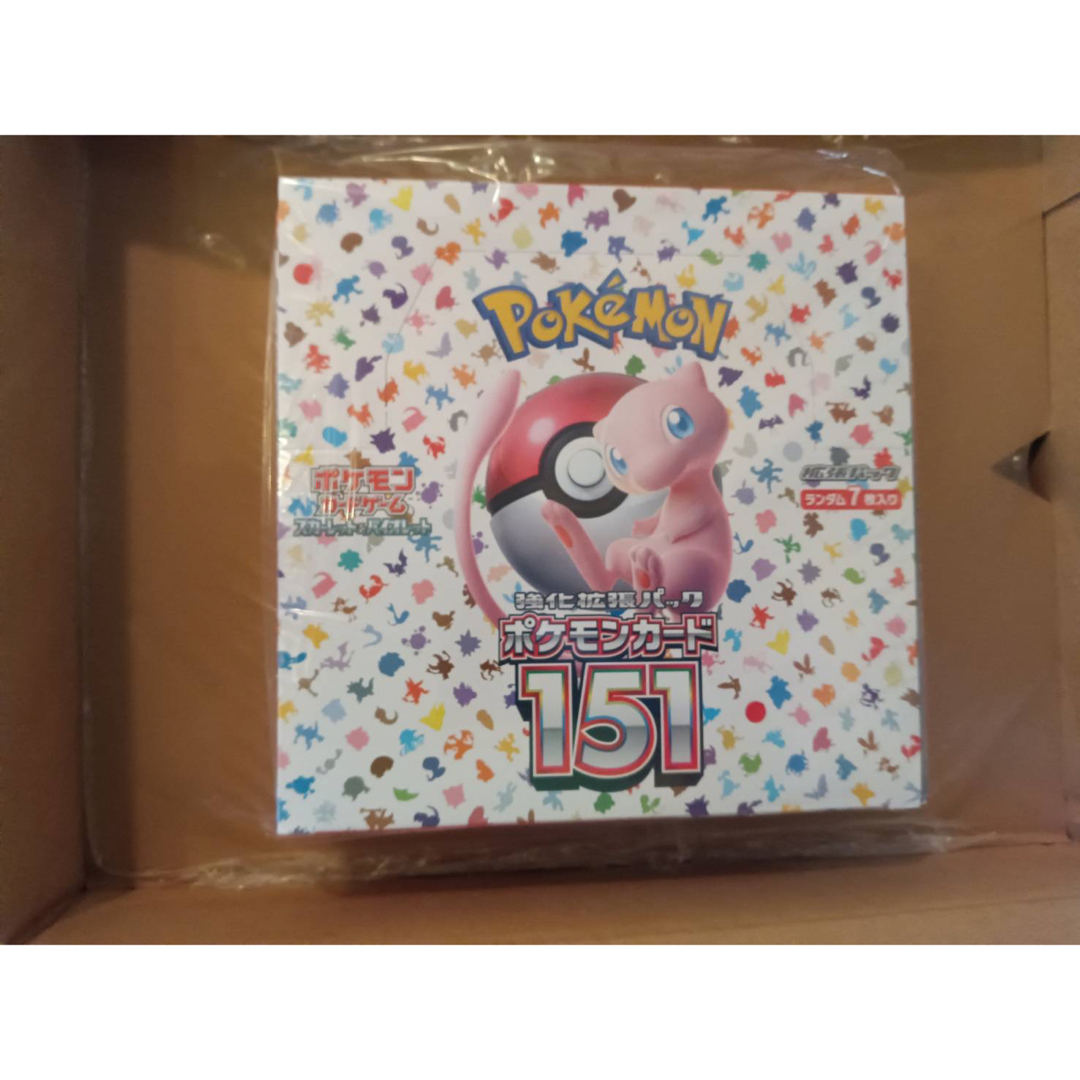 ポケモンカード151BOX シュリンク付き