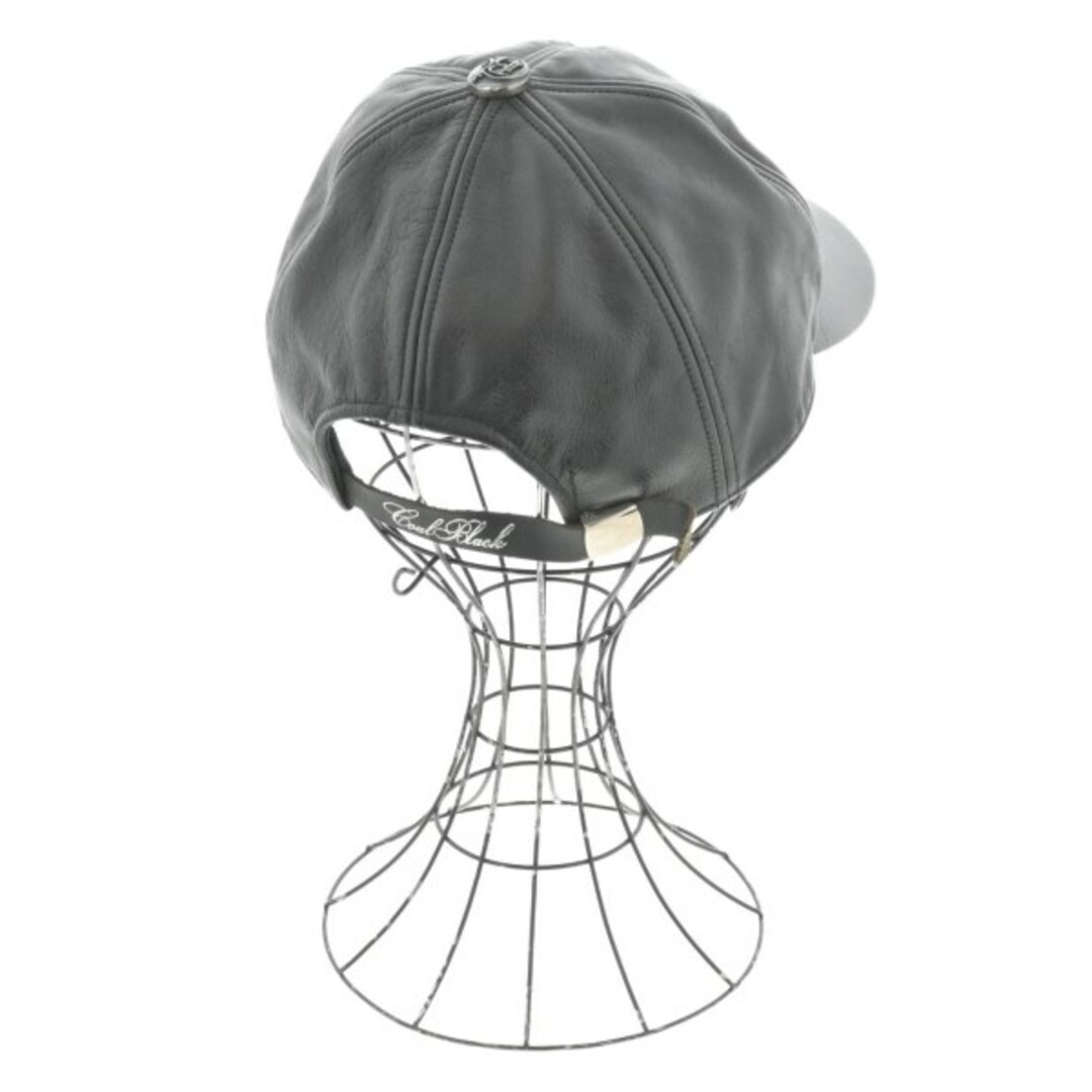 COALBLACK - COAL BLACK コールブラック キャップ F 黒 【古着 COALBLACK - COAL BLACK コールブラック キャップ F 黒 【古着
