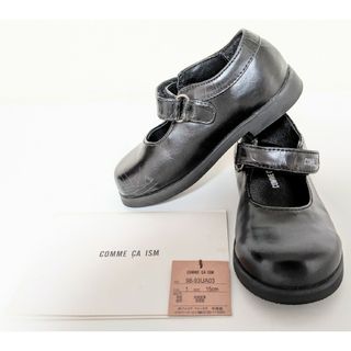 コムサイズム(COMME CA ISM)のコムサイズム ストラップパンプス パンプス 子供靴 フォーマルシューズ ブラック(フォーマルシューズ)