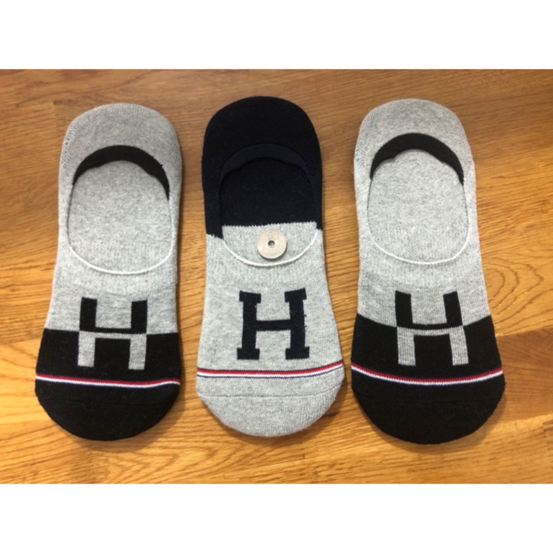 TOMMY HILFIGER(トミーヒルフィガー)の新品トミーヒルフィガーTOMMY HILFIGERメンズ3足セット703 メンズのレッグウェア(ソックス)の商品写真