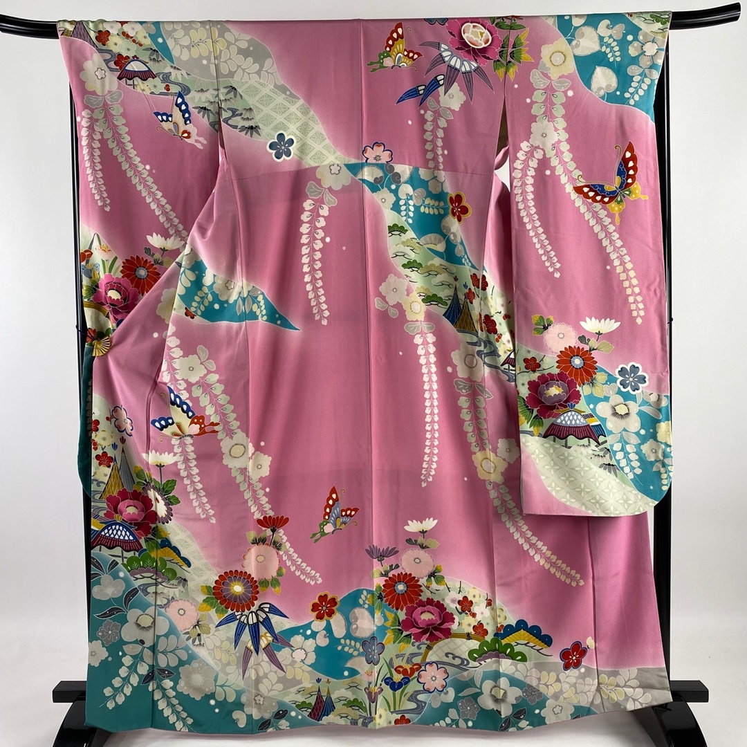 振袖 身丈164.5cm 裄丈65cm 正絹 名品
