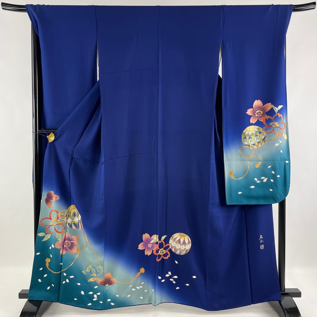 振袖 名品 身丈164cm 裄丈70.5cm 正絹 | wic-capital.net
