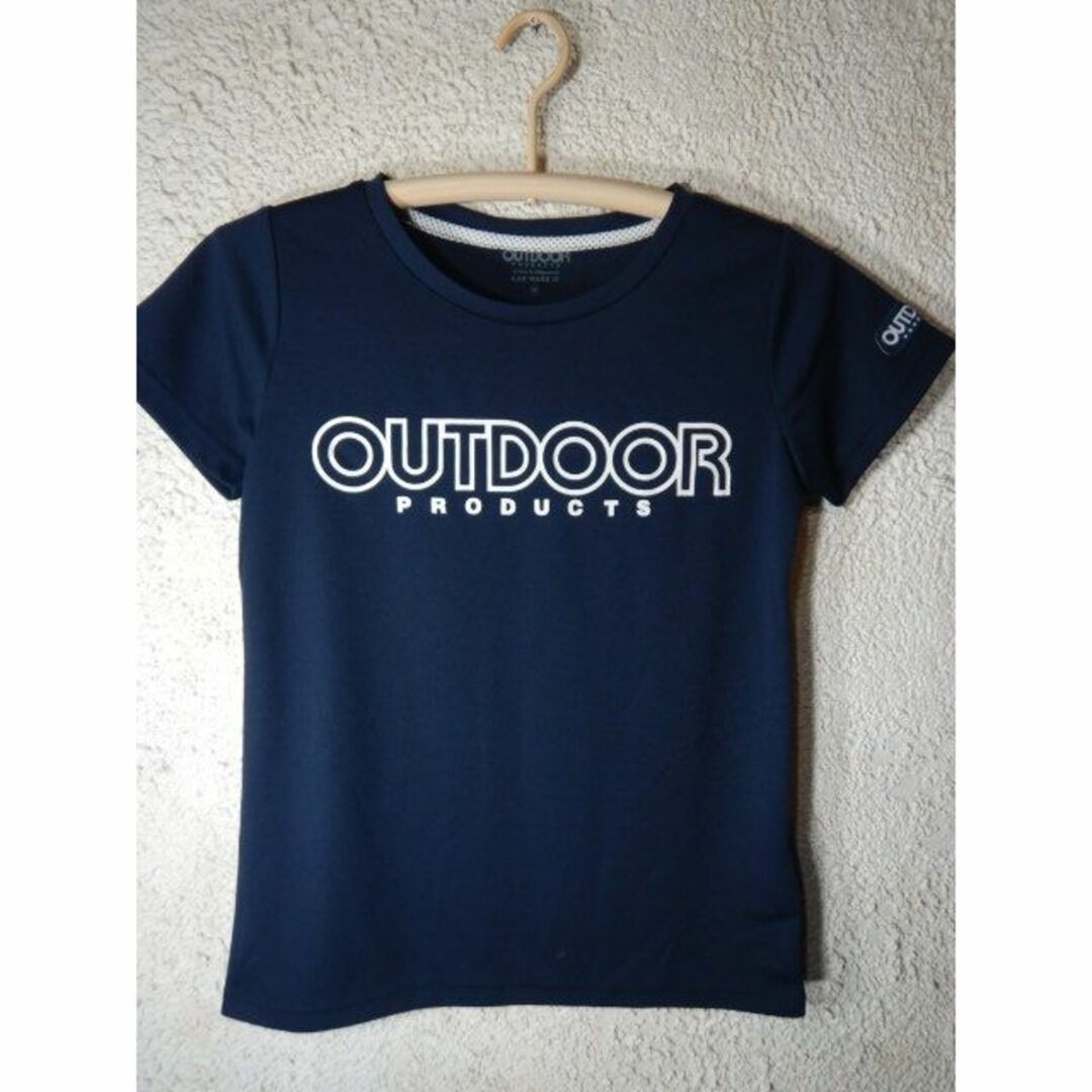 OUTDOOR PRODUCTS(アウトドアプロダクツ)のo6570　アウトドア　プロダクツ　レディース　半袖　tシャツ　ロゴ　デザイン レディースのトップス(Tシャツ(半袖/袖なし))の商品写真