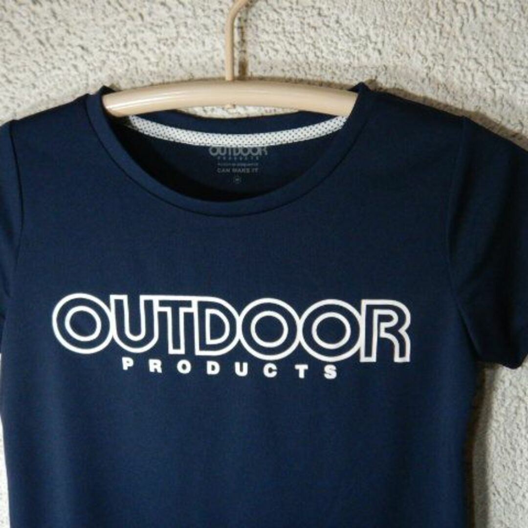 OUTDOOR PRODUCTS(アウトドアプロダクツ)のo6570　アウトドア　プロダクツ　レディース　半袖　tシャツ　ロゴ　デザイン レディースのトップス(Tシャツ(半袖/袖なし))の商品写真