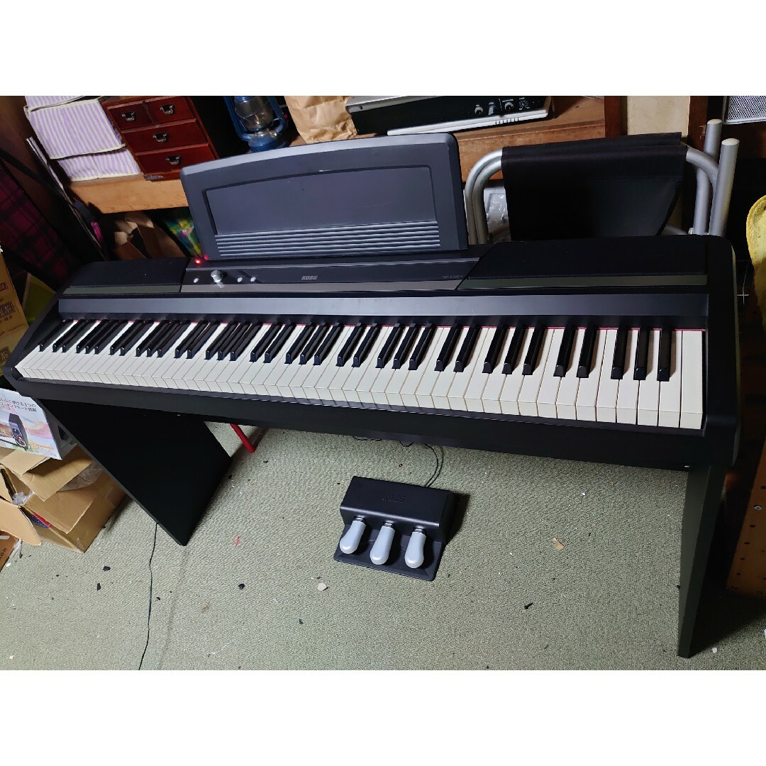 代引き人気 CN24R 2015 【良品】KORG 電子ピアノ 88鍵盤 2013年製 3本