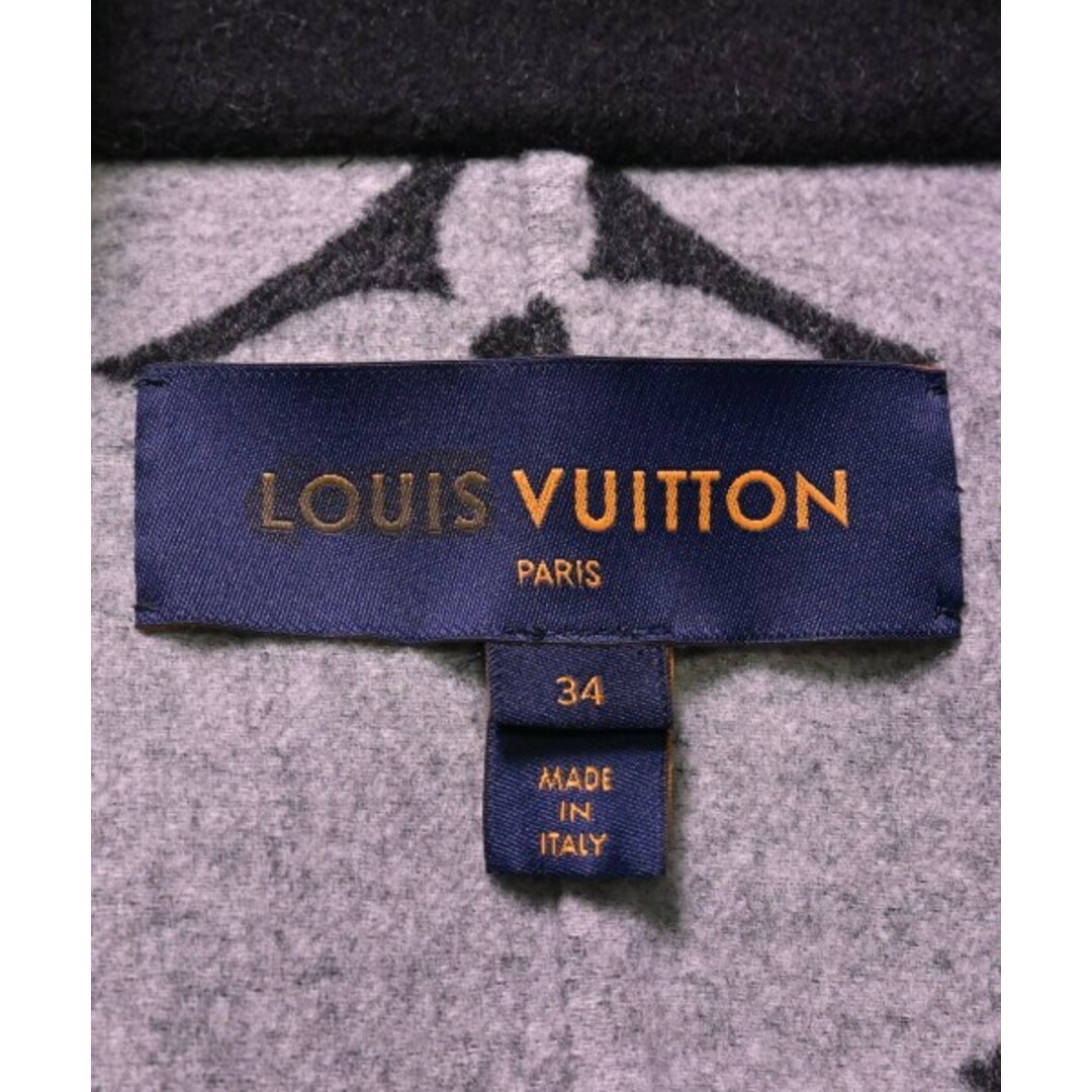 LOUIS VUITTON(ルイヴィトン)のLOUIS VUITTON ルイヴィトン コート（その他） 34(XS位) 黒 【古着】【中古】 レディースのジャケット/アウター(その他)の商品写真