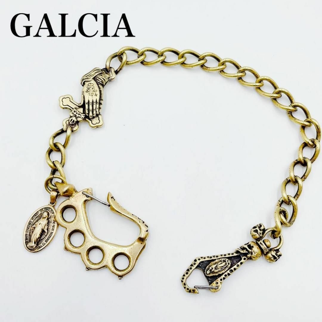 galcia - GALCIA ガルシア 真鍮 ウォレットチェーン メリケン マリア