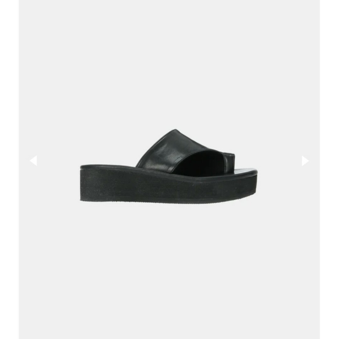 CLANE(クラネ)の【新品】louren leather thong sandal レディースの靴/シューズ(サンダル)の商品写真