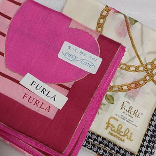 フルラ(Furla)の値下げ📌フルラ&ファルチNew York ☆大判ハンカチ２枚セット❤️(ハンカチ)