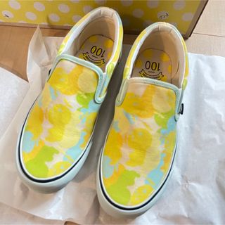 ゆず VANS スリッポン スニーカー 24.0cm(スニーカー)