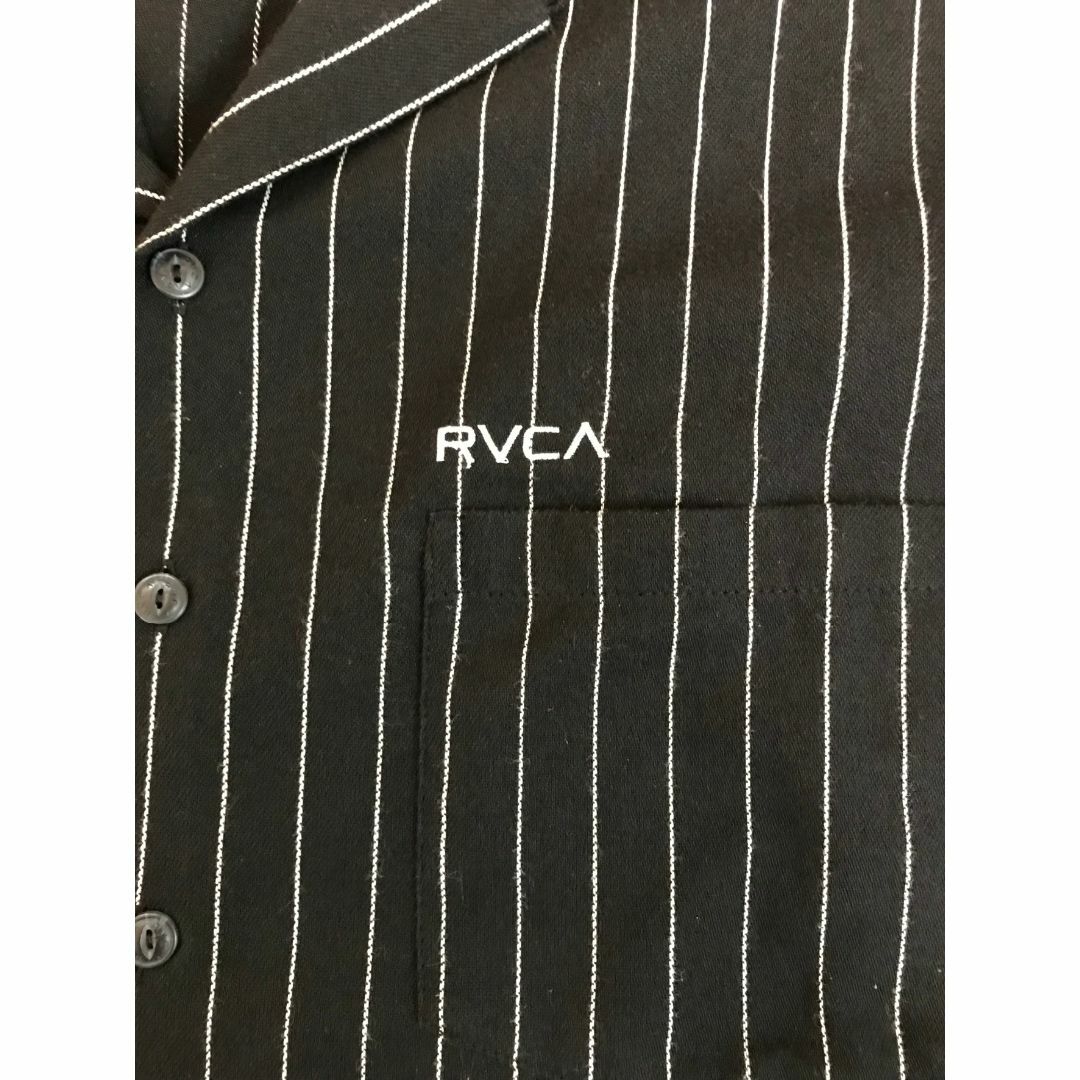 超目玉 ルーカ rvca ストライプシャツ セットアップ 半袖 シャツ 