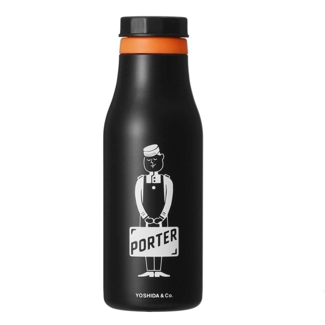 STARBUCKS® x PORTER 限定のステンレスボトル(黒) - タンブラー