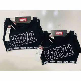 マーベル(MARVEL)のハーフトップ＋ショーツ2セット　Sサイズ(ブラ&ショーツセット)