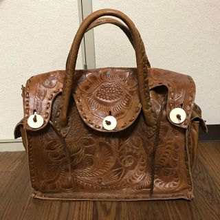 グレースコンチネンタル(GRACE CONTINENTAL)のGRACE CONTINENTAL カービングパック Msize☆(ハンドバッグ)