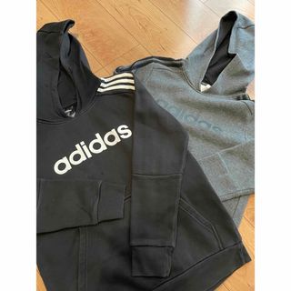 アディダス(adidas)のadidas アディダス　2枚セット　パーカー　ジュニア　サイズ160 キッズ(その他)