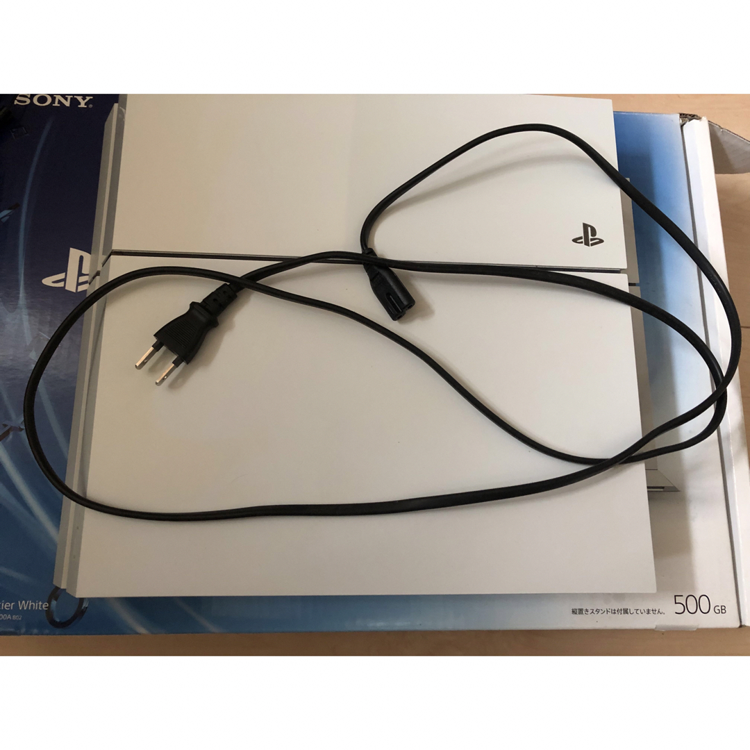 PlayStation4 - PS4 cuh-1100a グレイシャーホワイト 500GBの通販 by ...