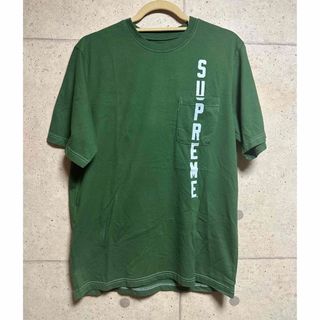 シュプリーム(Supreme)のsupreme contrast stitch pocket tee(Tシャツ/カットソー(半袖/袖なし))