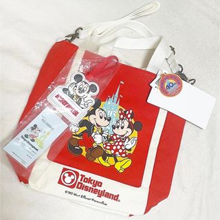 ディズニー(Disney)のディズニーリゾート 40周年 トートバッグ パスケース付き(トートバッグ)