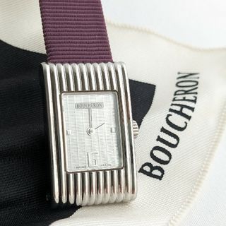 ブシュロン(BOUCHERON)の稼働品 BOUCHERON ブシュロン リフレ 替えベルト付き スカーフベルト(腕時計)