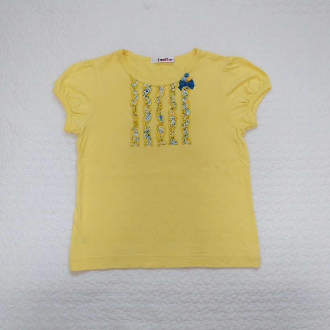 familiar(ファミリア)のファミリア Tシャツ 120 キッズ/ベビー/マタニティのキッズ服女の子用(90cm~)(Tシャツ/カットソー)の商品写真