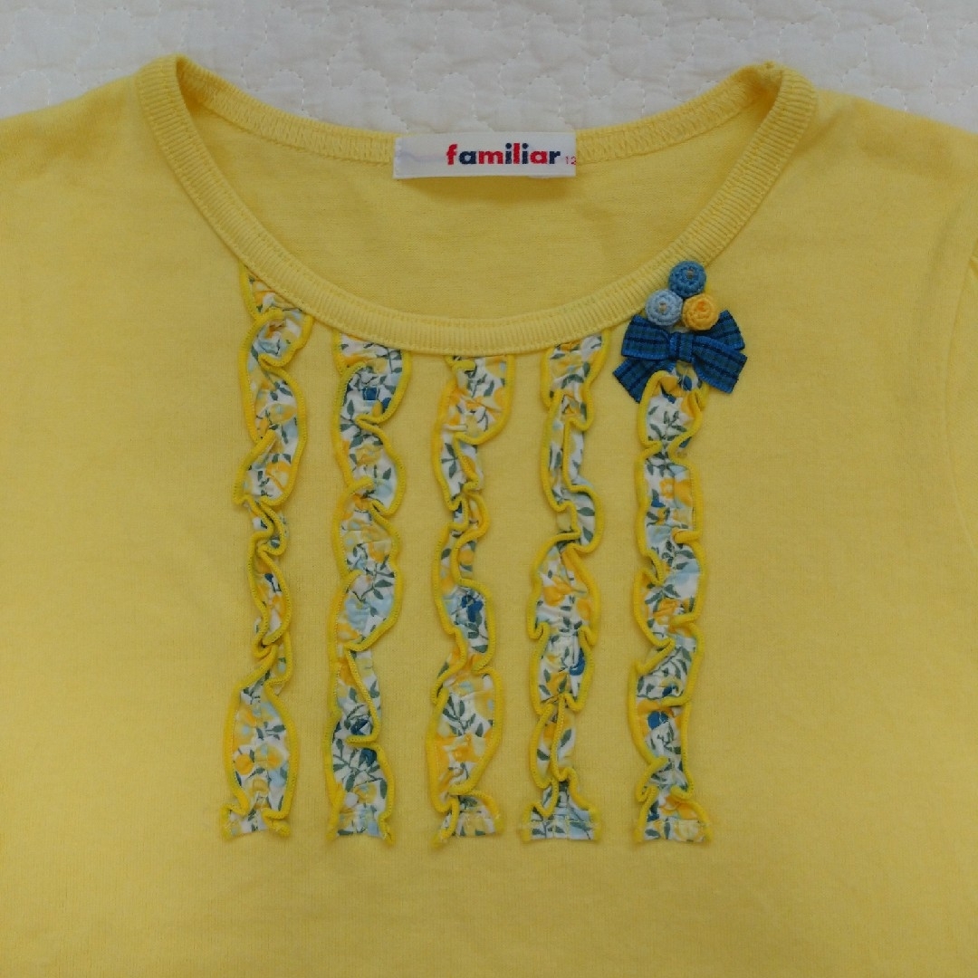 familiar(ファミリア)のファミリア Tシャツ 120 キッズ/ベビー/マタニティのキッズ服女の子用(90cm~)(Tシャツ/カットソー)の商品写真