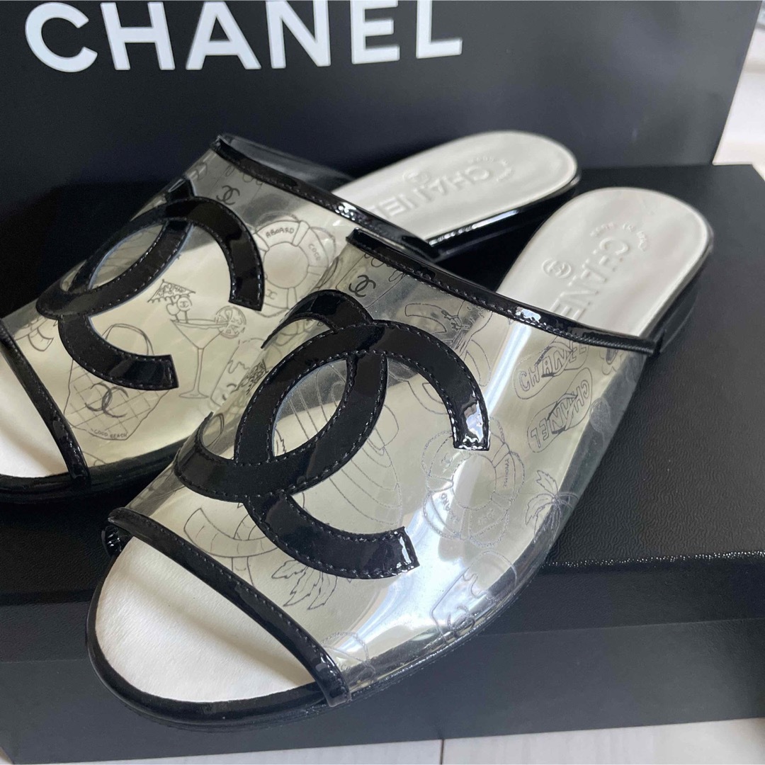 CHANEL(シャネル)のお値下げ⭐︎CHANEL サンダル　ココマーク レディースの靴/シューズ(サンダル)の商品写真