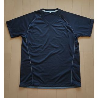 メンズ半袖シャツM　ブラック(Tシャツ/カットソー(半袖/袖なし))