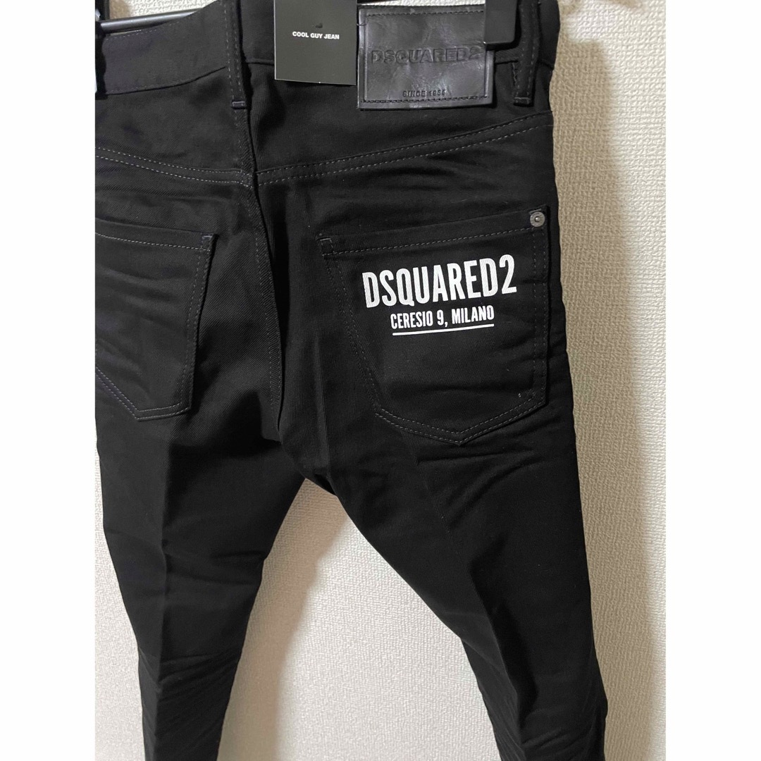 ディースクエアード dsquared2未使用 デニム クールガイジーンズブラック