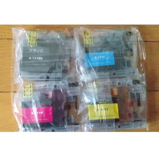 【送料込】BROTHER プリンター カートリッジ LC111 4色セット(PC周辺機器)