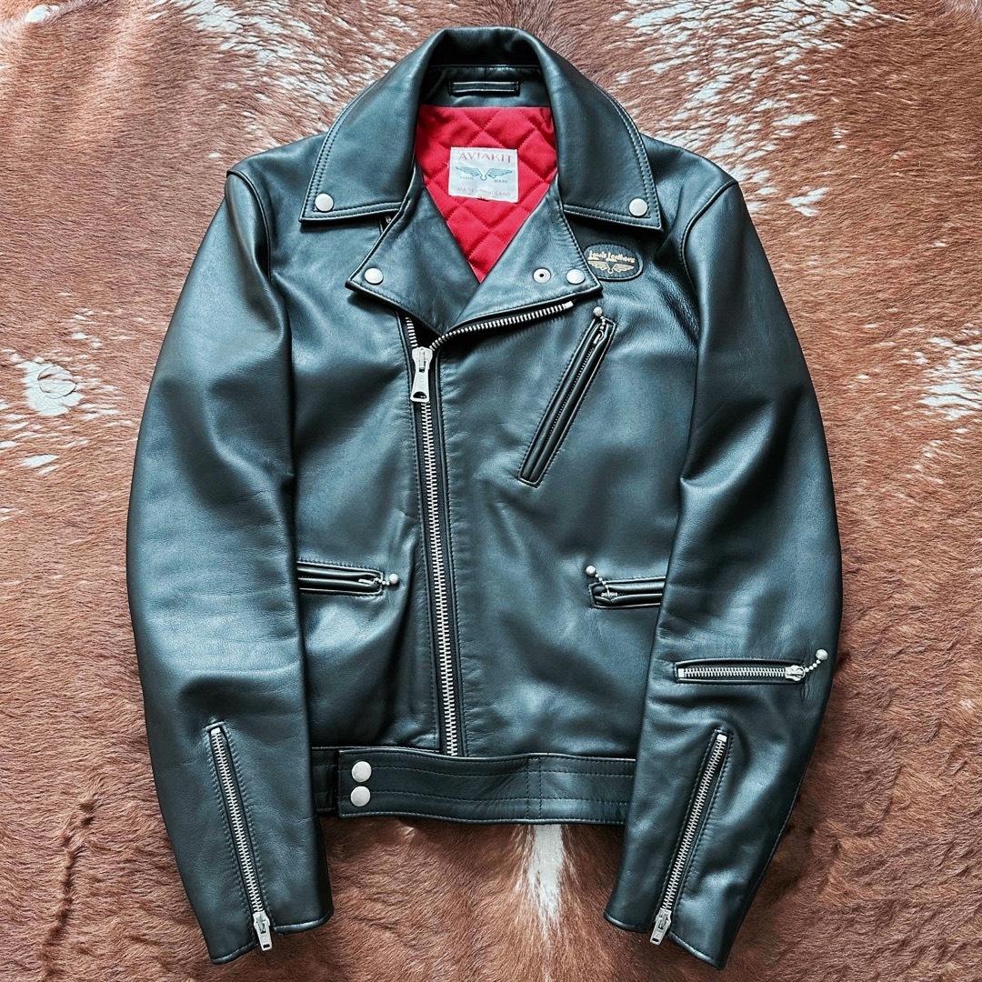 Lewis Leathers - 【美品】ルイスレザー サイクロン 36 カウハイド 黒