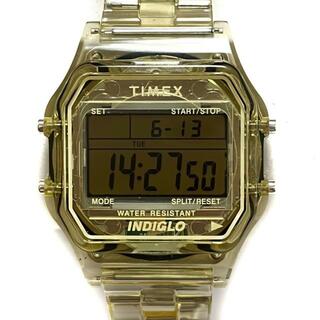 タイメックス(TIMEX)のタイメックス 腕時計美品  - CR2016 BEAMS(腕時計)